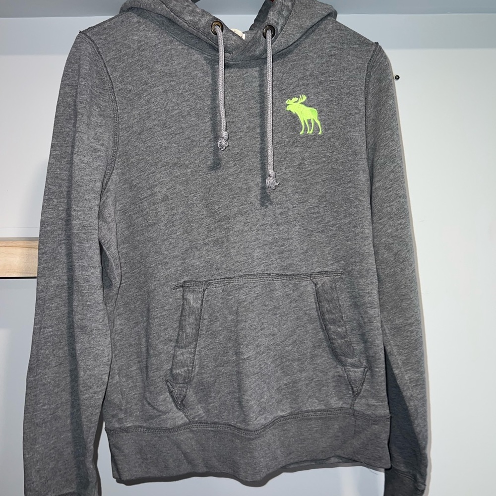 Abercrombie and Fitch gray hoodie